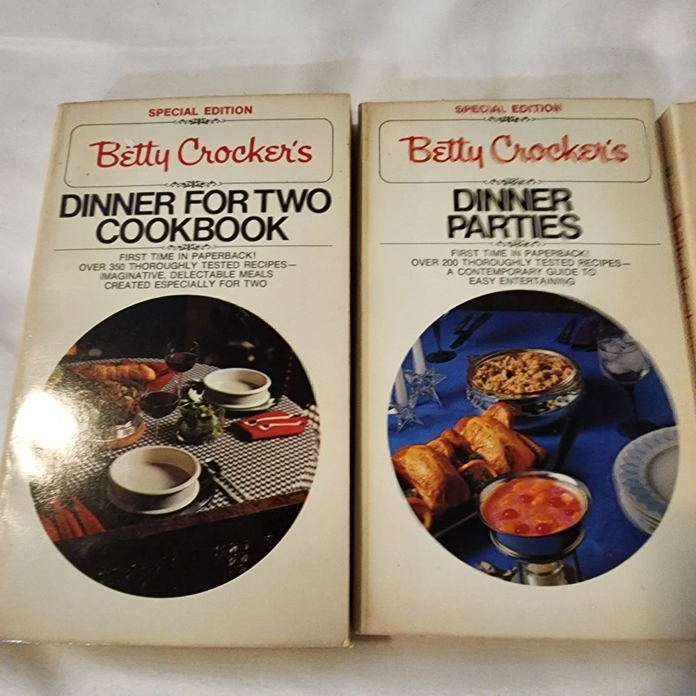 Betty Crocker Special Edition Cookbook collection from‎ the 1970s Set Of 5